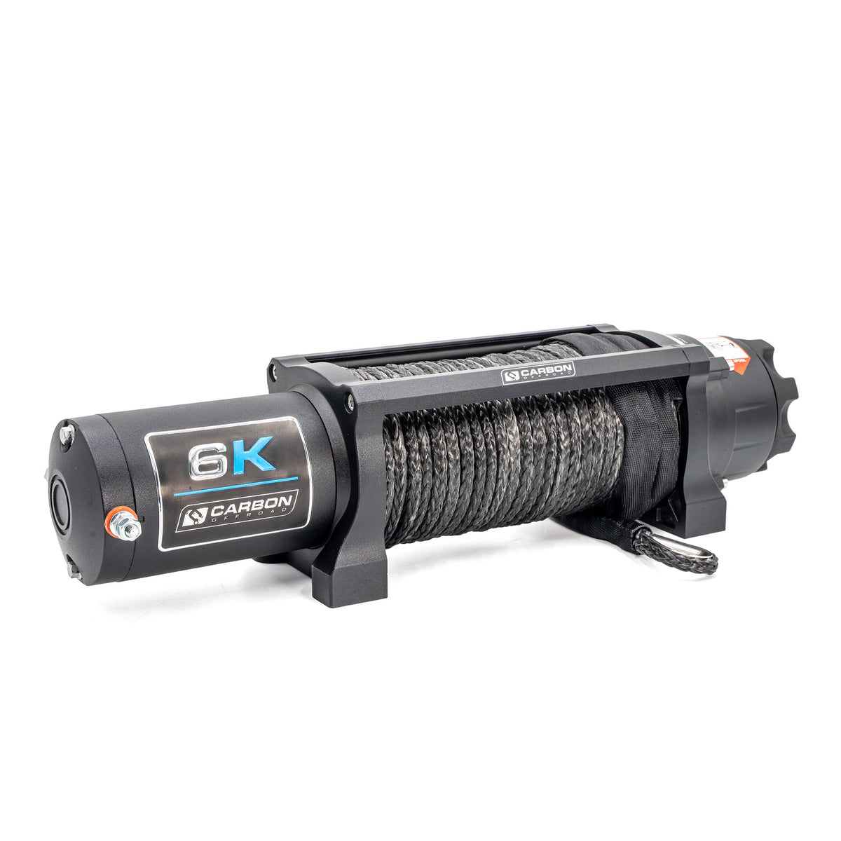 Carbon Offroad Long Drum 6000lb ATV - Small 4X4 Winch