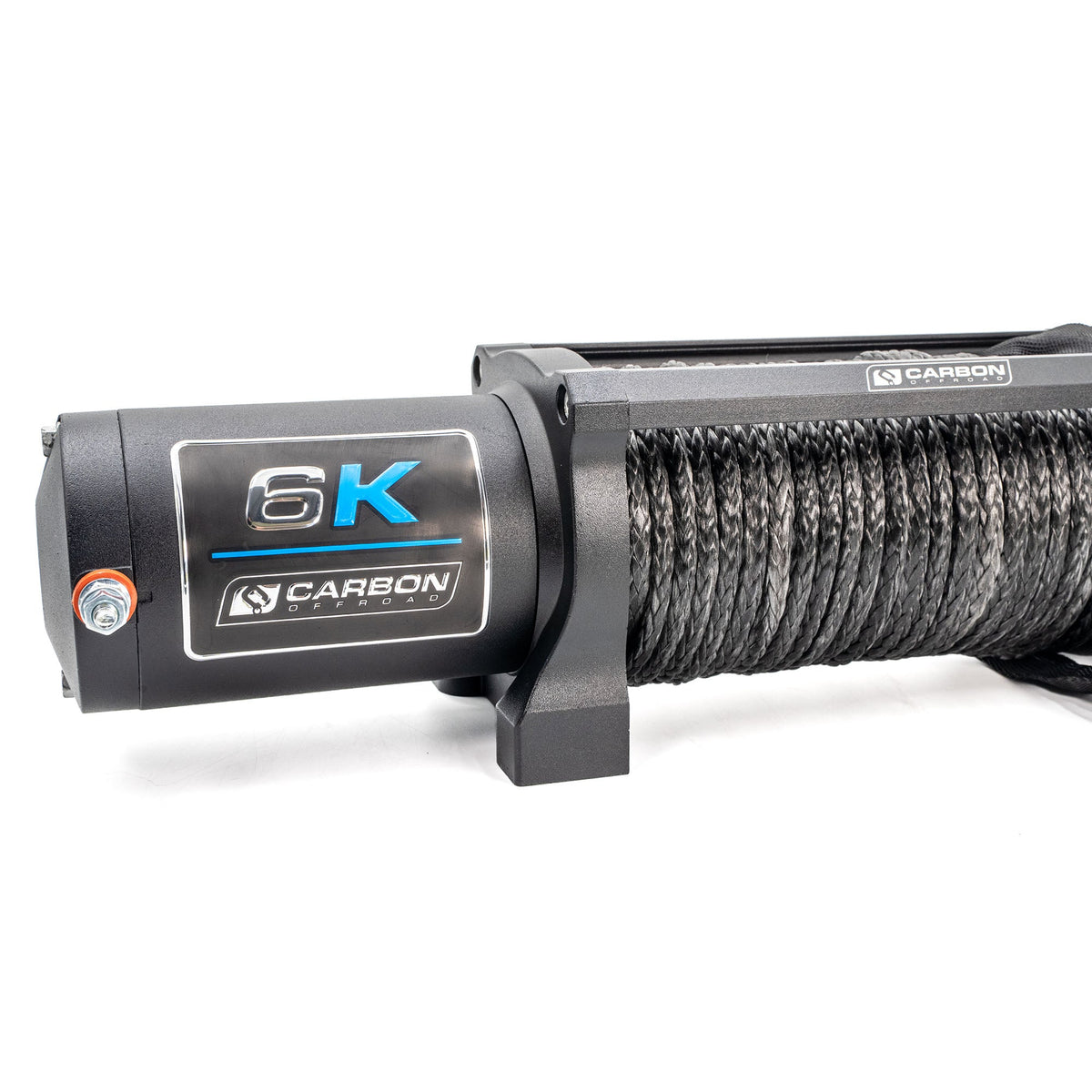 Carbon Offroad Long Drum 6000lb ATV - Small 4X4 Winch