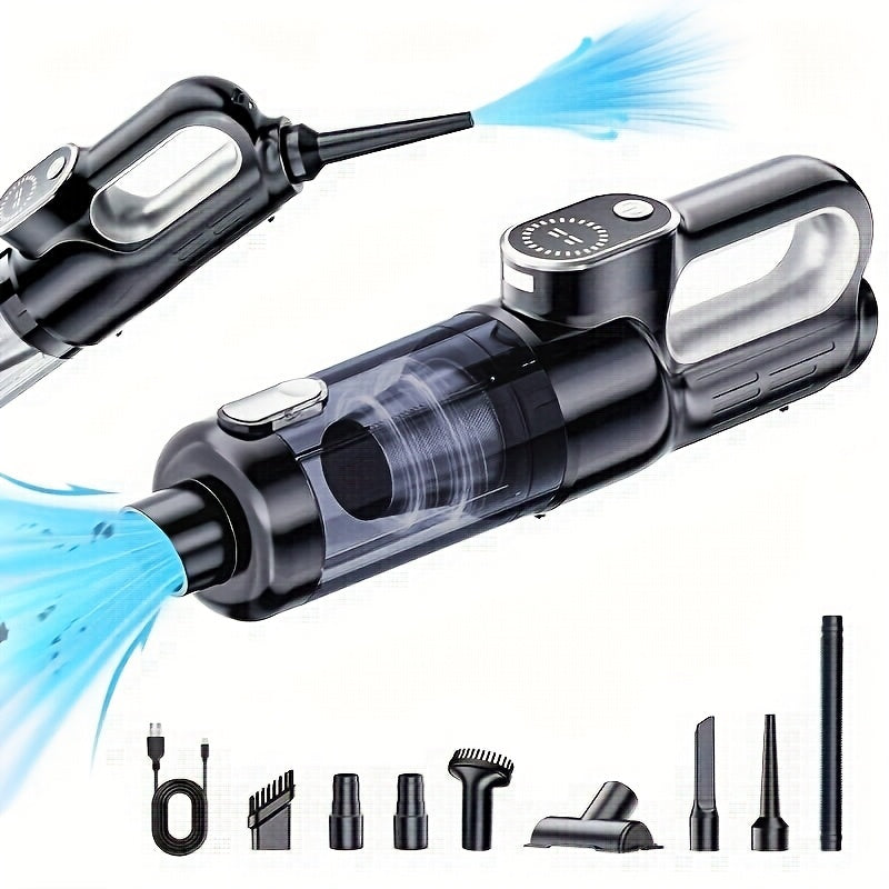 Cordless Car Vacuum Cleaner Rechargeable Suction