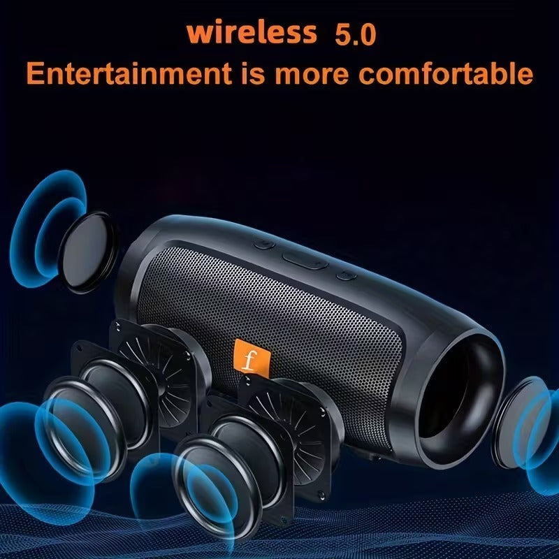 Wireless Speaker Dual Subwoofer Home Car